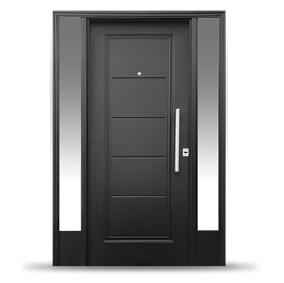 Puerta dos alas fijas laterales 134x204 cm
