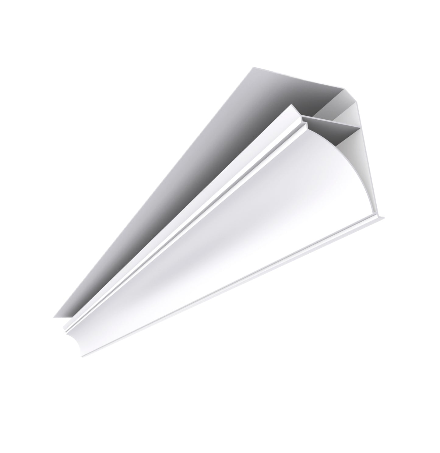 moldura para cielo raso de pvc 3 metros