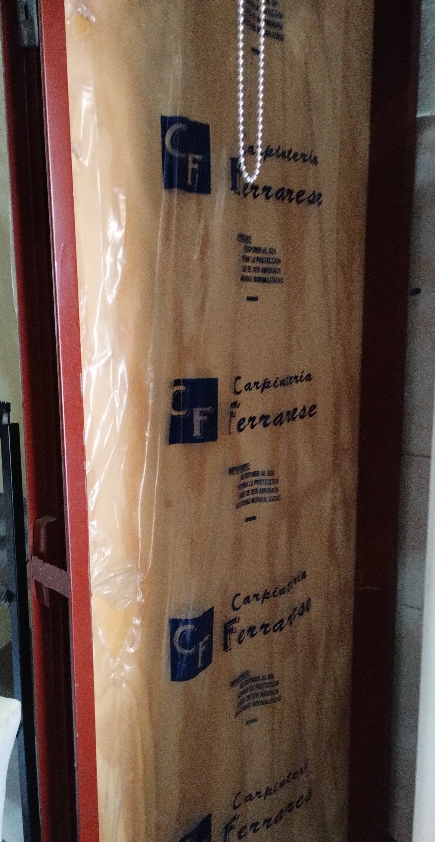Puerta placa pino 70 cm reforzada