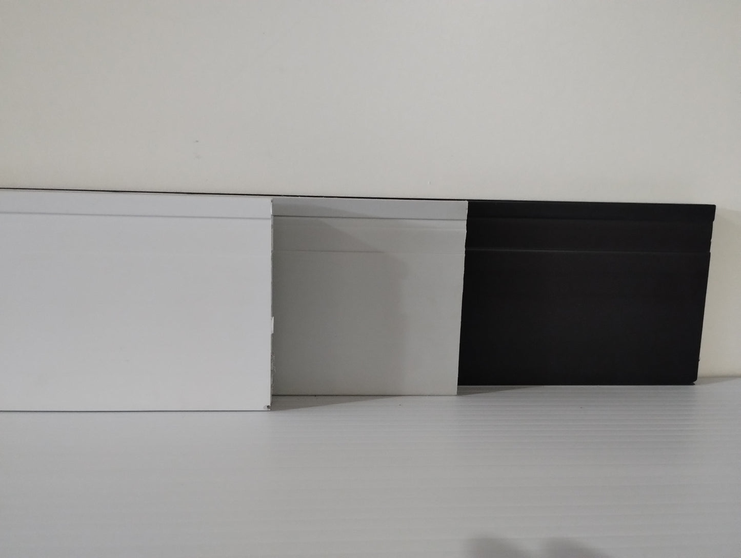 Zócalos de pvc línea recta 100 mm