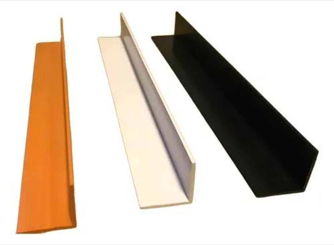 angulo esquinero de pvc color de 3 metros 25x25mm