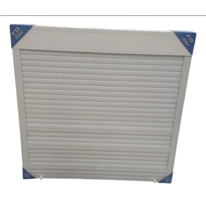 VENTANA DE PVC CON CAJON Y CORTINA DE 150X150