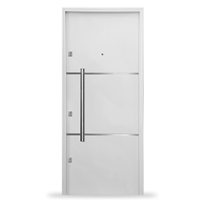 Puerta de seguridad pintura final