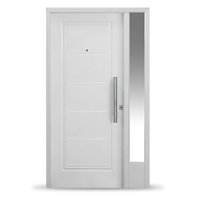 Puerta con postigo lateral fijo 112x204 cm