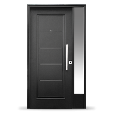 Puerta con postigo fijo lateral 112x204 cm