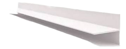 perimetral F para cielo raso de pvc de 3 metros