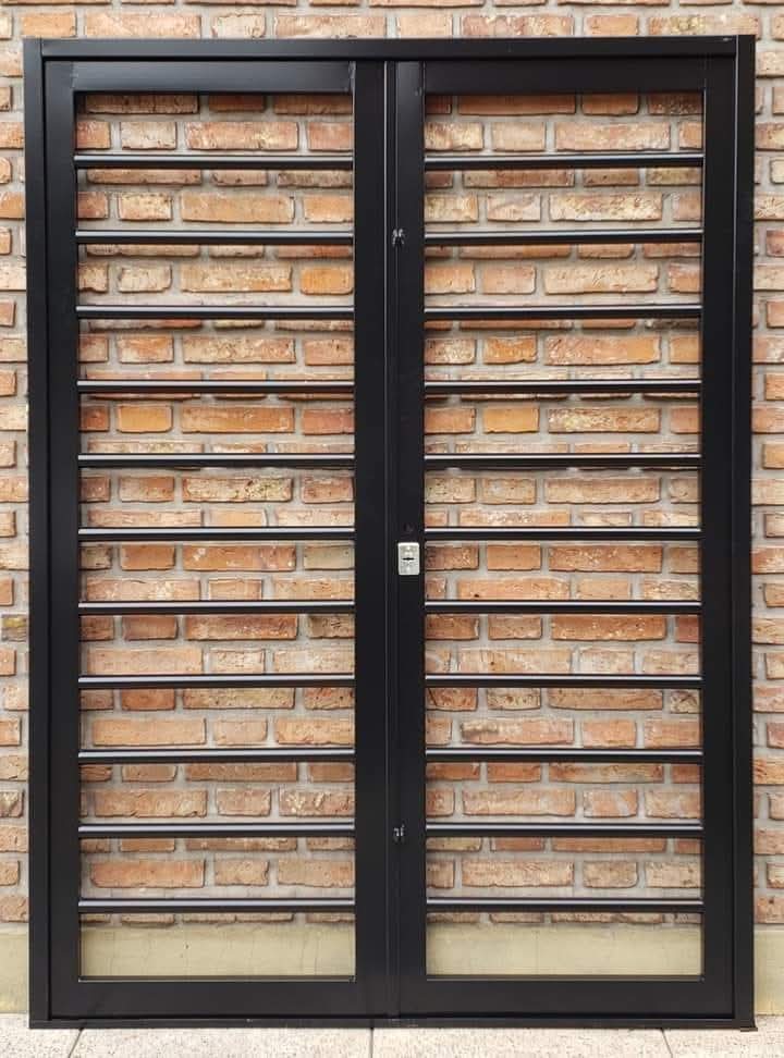 Puerta de reja 120x200