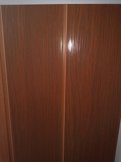 Pack machimbre de pvc cerejeira / 10 tablas / 5 mts