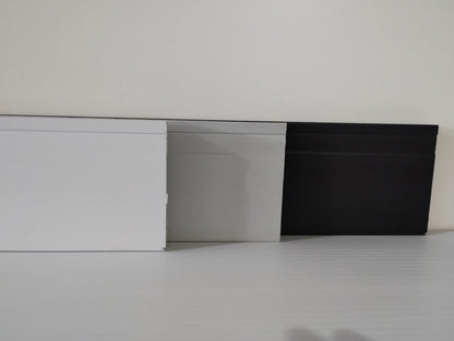 Zócalos de pvc línea recta 100 mm