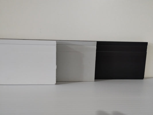 Zócalos de pvc línea recta 100 mm